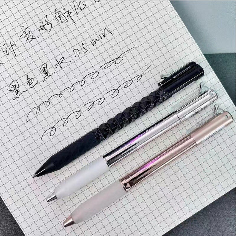 Wholesale Creative stationery push geometric deformation pen
