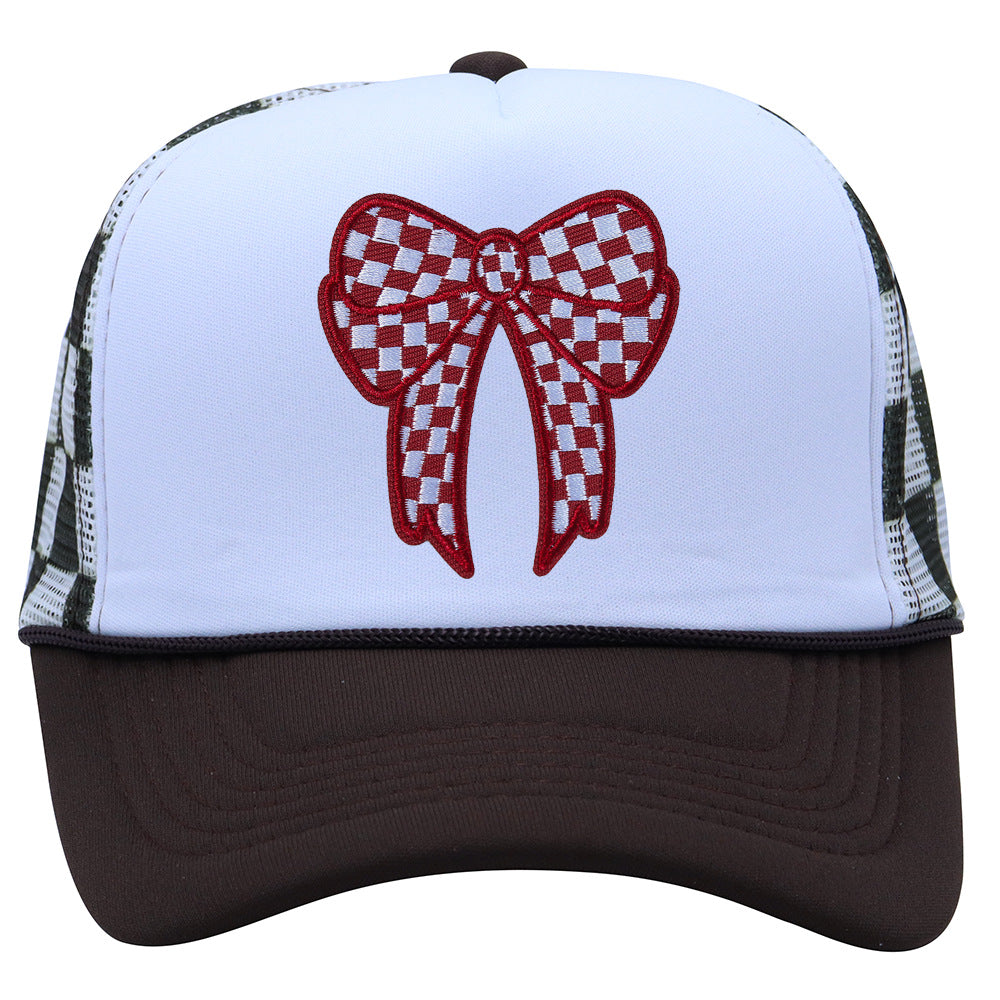 Wholesale Bow Truck Hat  Leisure Sun Hat Baseball Cap
