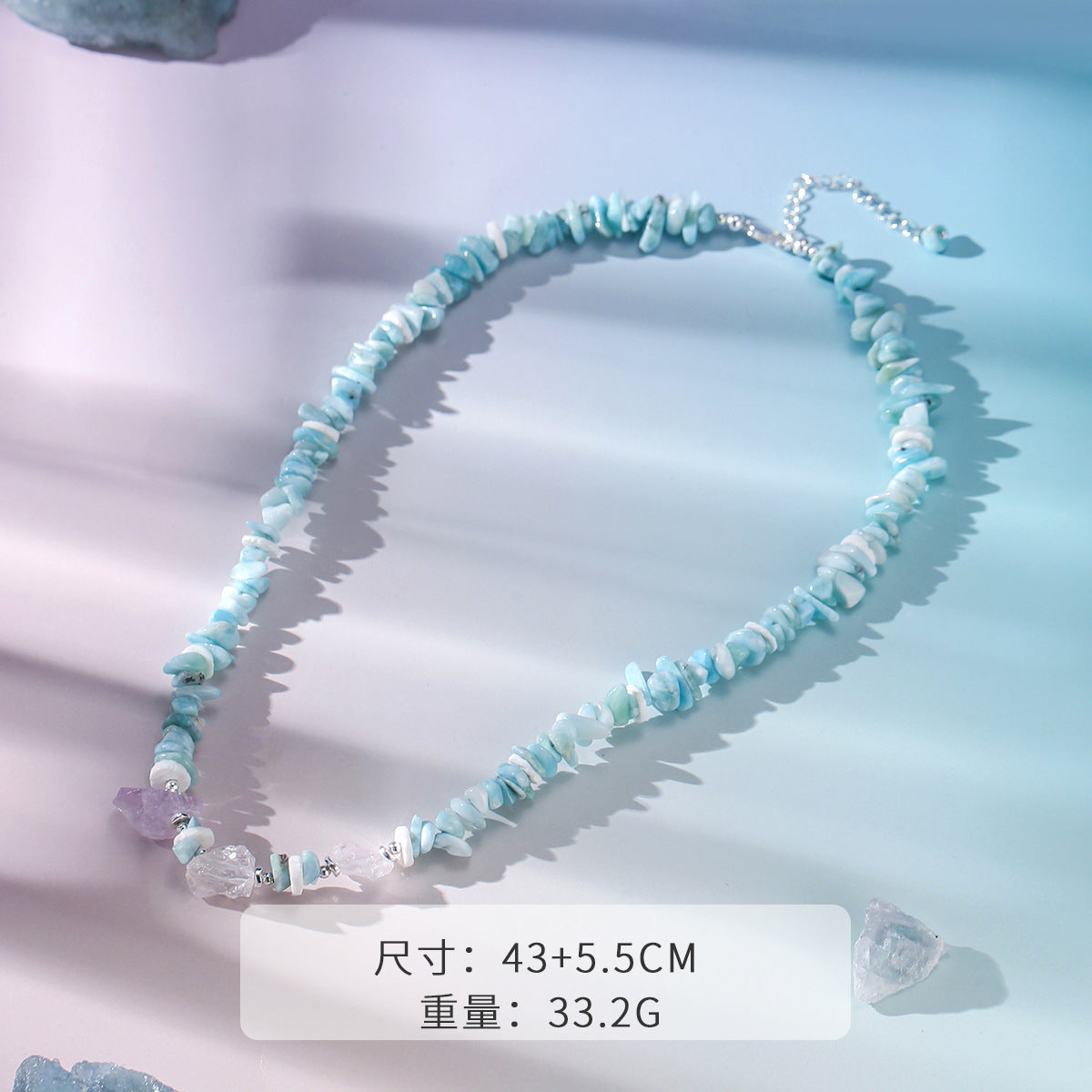 Wholesale Colorful Dopamine Beaded Necklace