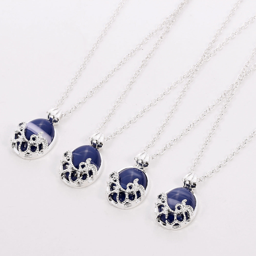 Wholesale luxury natural opal necklace