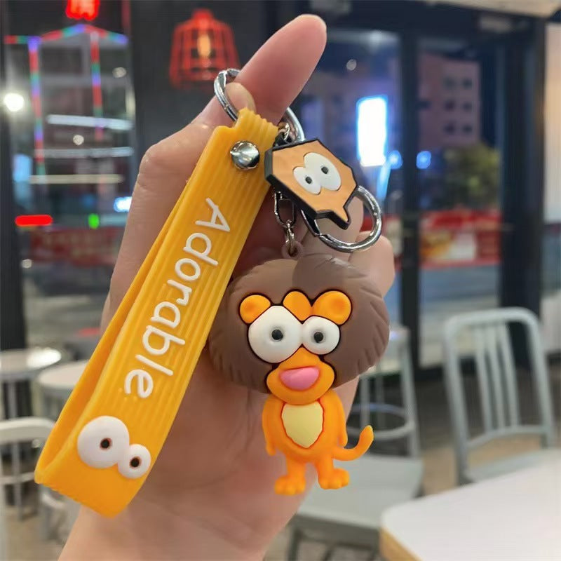 Wholesale Cute Cartoon Giraffe Keychain