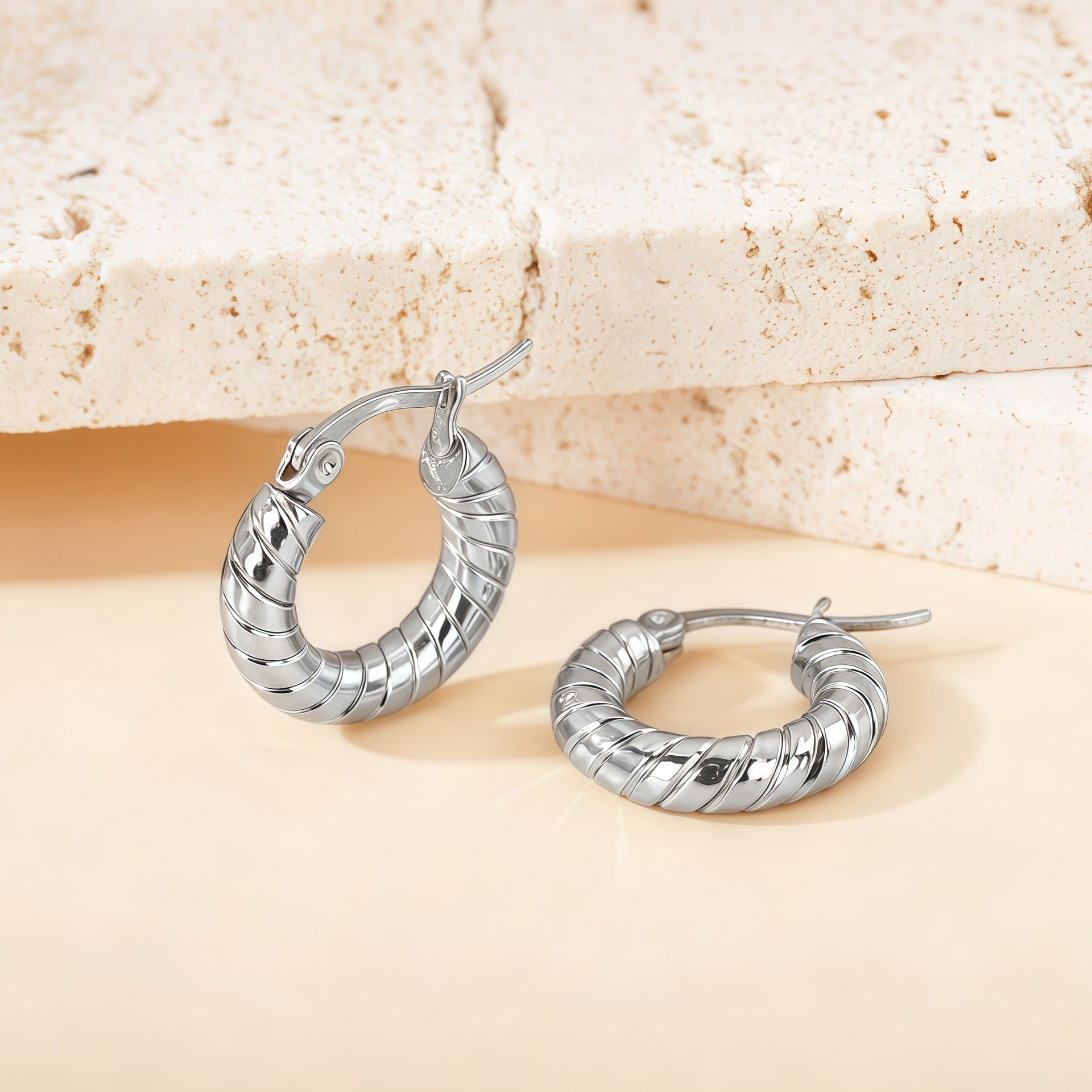 Wholesale Stainless Steel Earrings — Fade-Resistant Round Stylish and Versatile