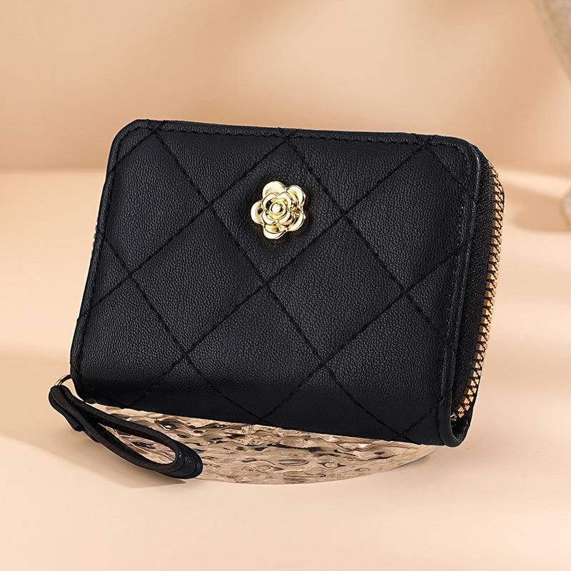 Wholesale Retro Plaid Women S Large Capacity Card Holder Wallet PU Leather 11 Slots Daily Casual Fashion Accessory