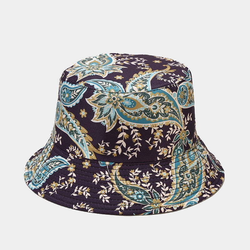Wholesale Plant Print Bucket Hat ACC-HT-LvYi015