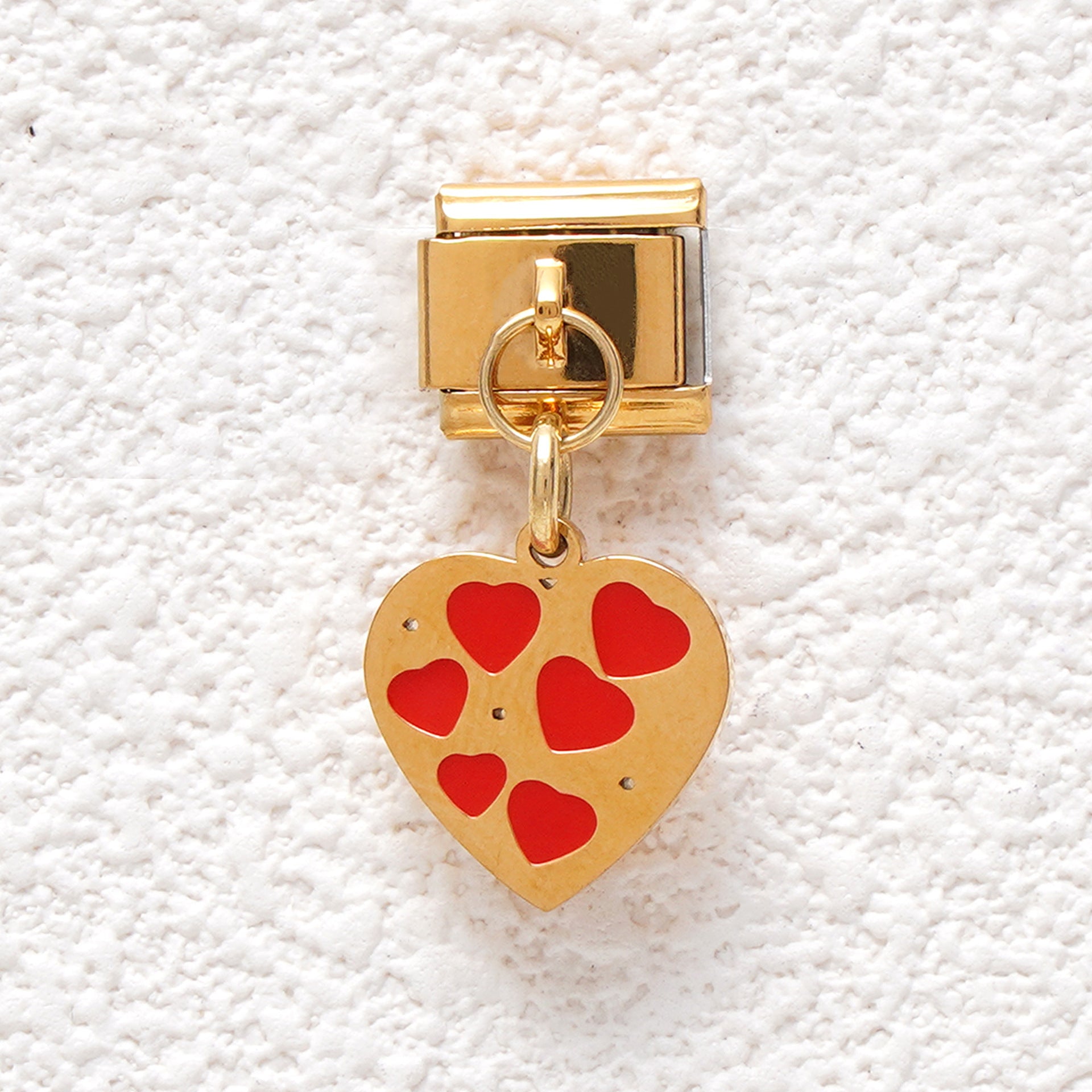 Wholesale Italian Charm Bracelet 9mm DIY Splicing Flower Series Stainless Steel Composable Bracelet