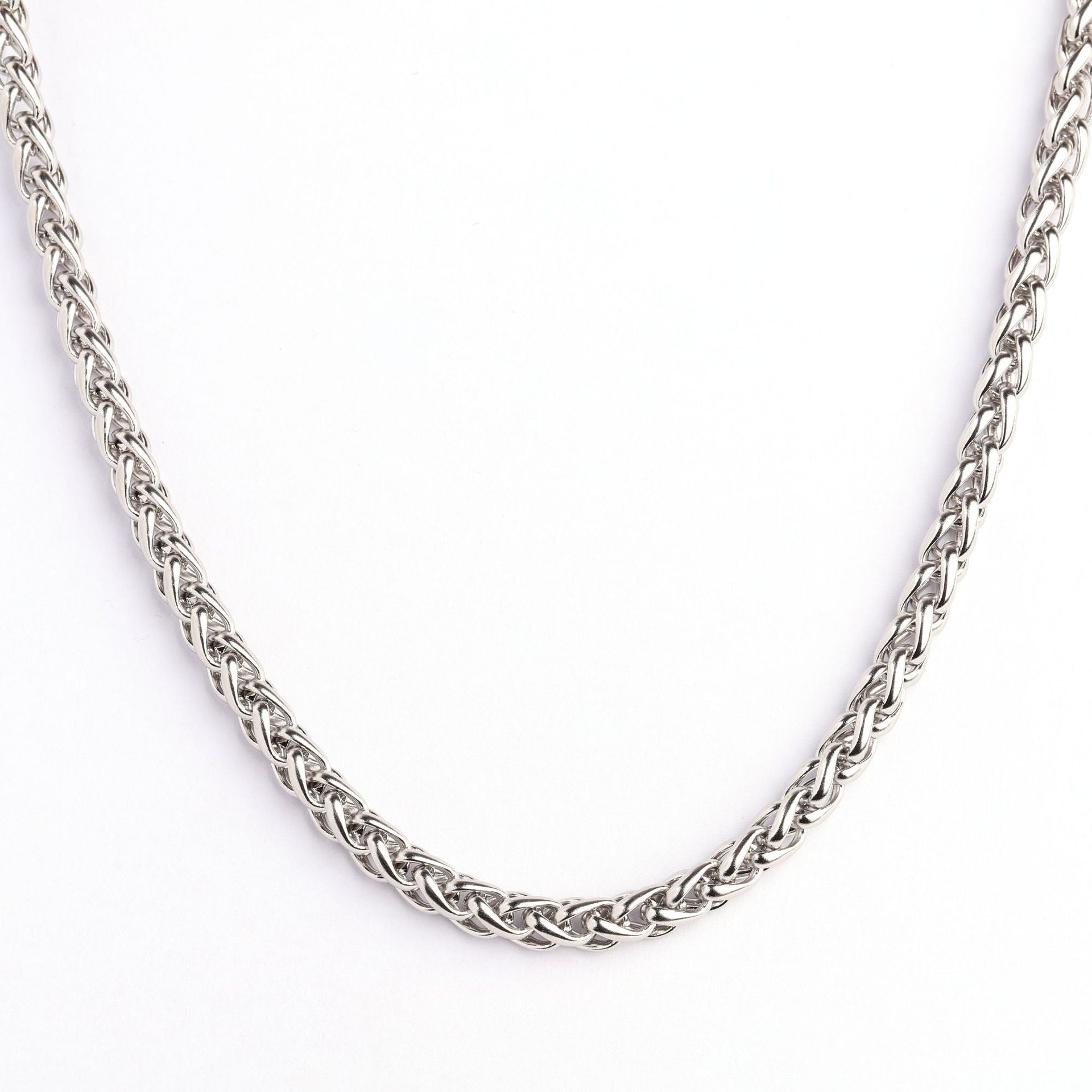Wholesale Stainless Steel Flower Basket Men's Necklace ACC-NE-Zhirui003