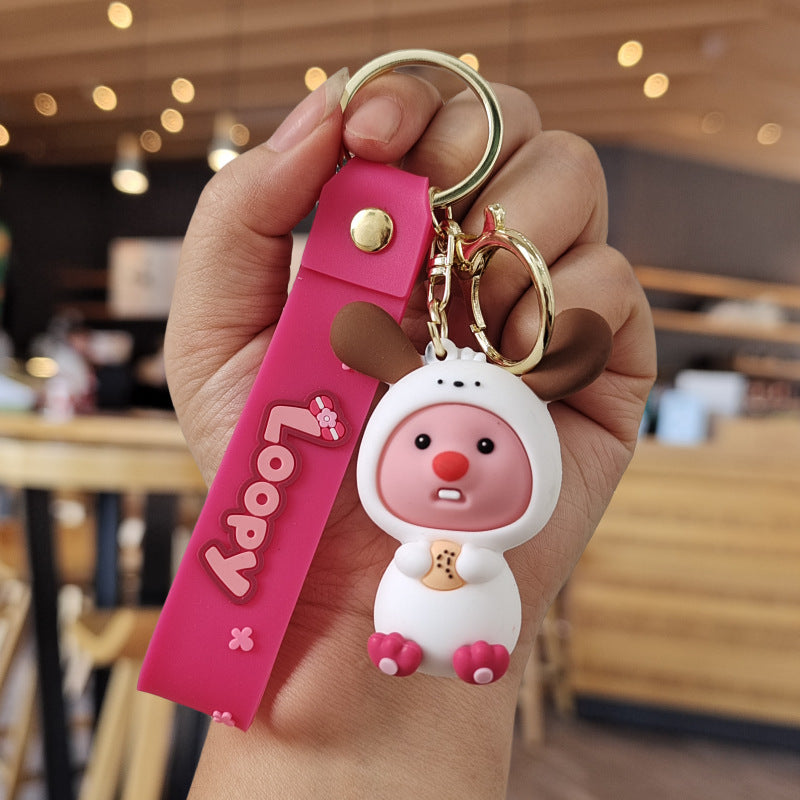 Wholesale Cartoon Cute Silicone Keychains ACC-KC-MingTian007