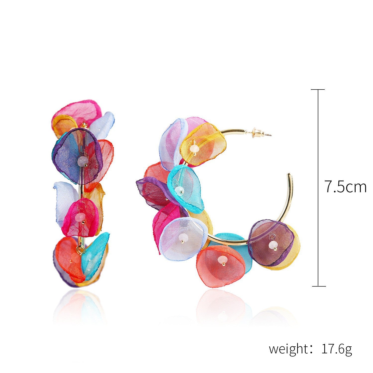 Wholesale Flower Tassel Earrings Personalized Earrings Flower Tassel Earrings