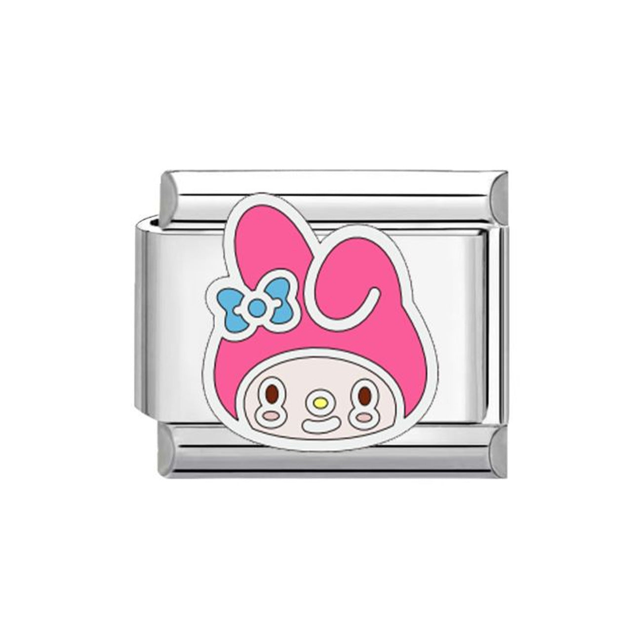 Wholesale  Italian Charm Bracelet 9mm DIY cartoon dripping Creative Stainless Steel Composable Bracelet