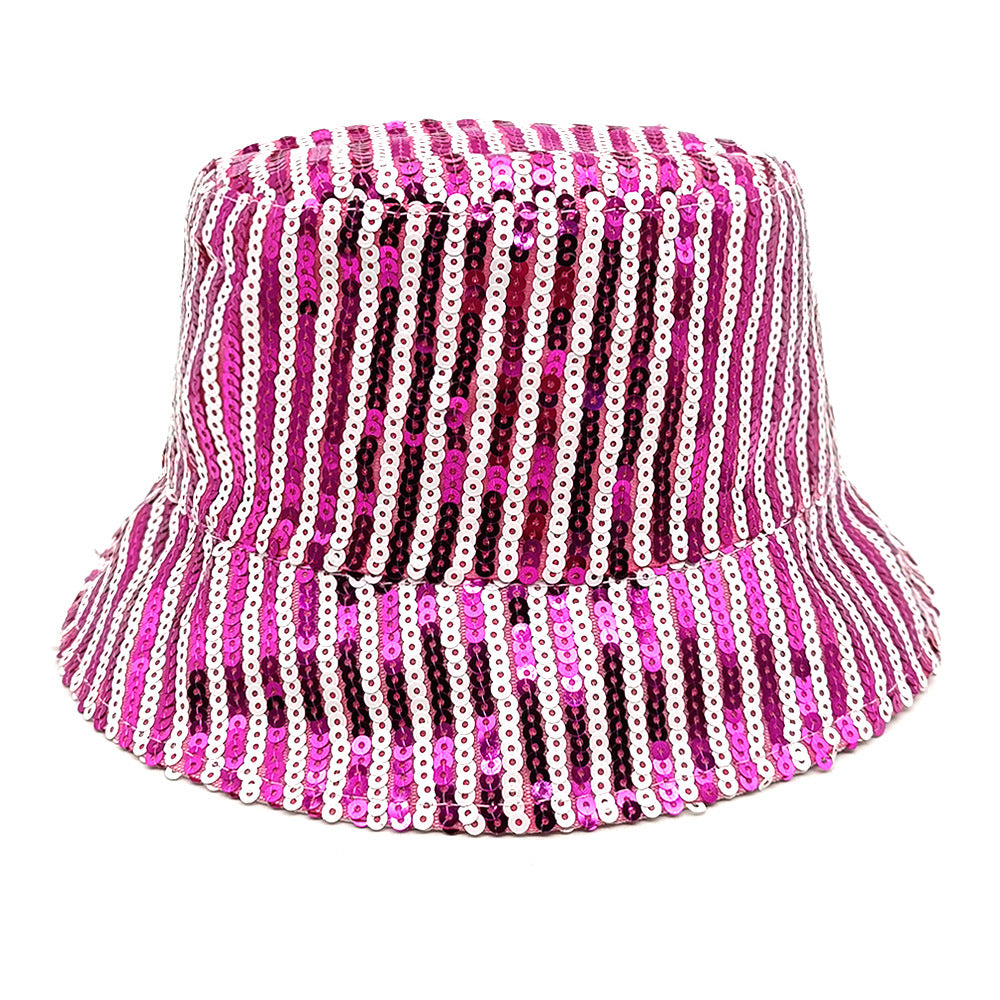 Wholesale  Sequin Performance Basin Hat Bucket Hat