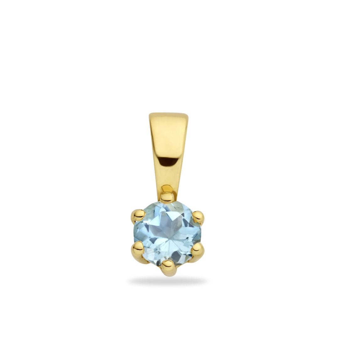 Wholesale Colorful Zircon 12 Birthstone Pendant