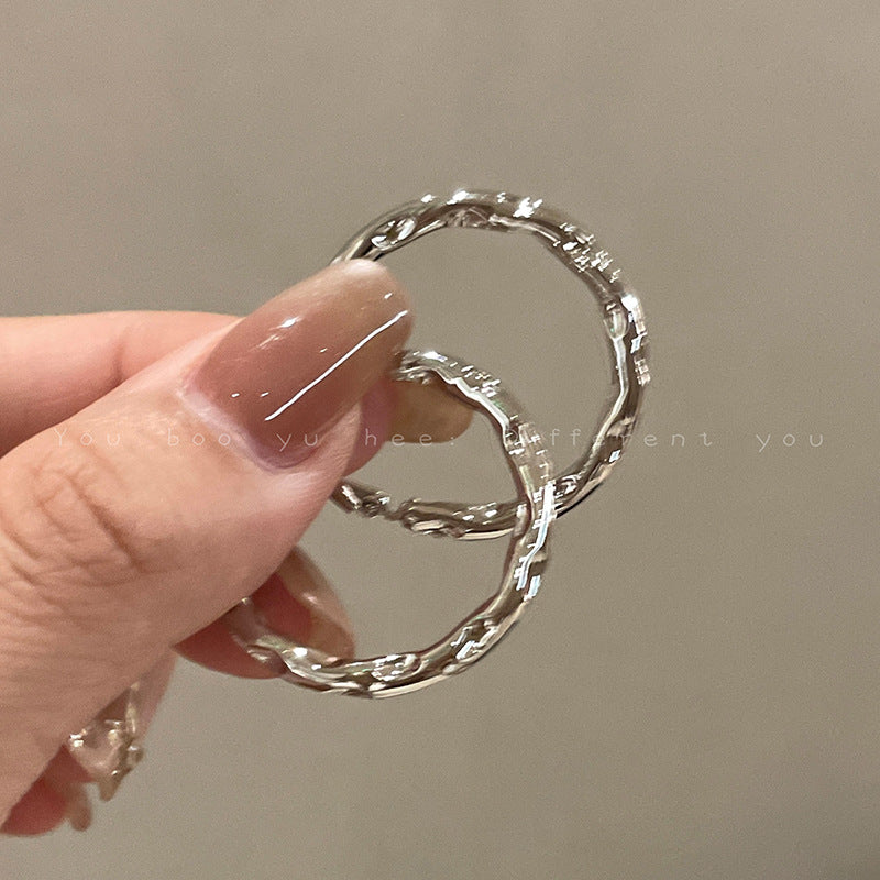 Wholesale Irregular Hoop Earrings