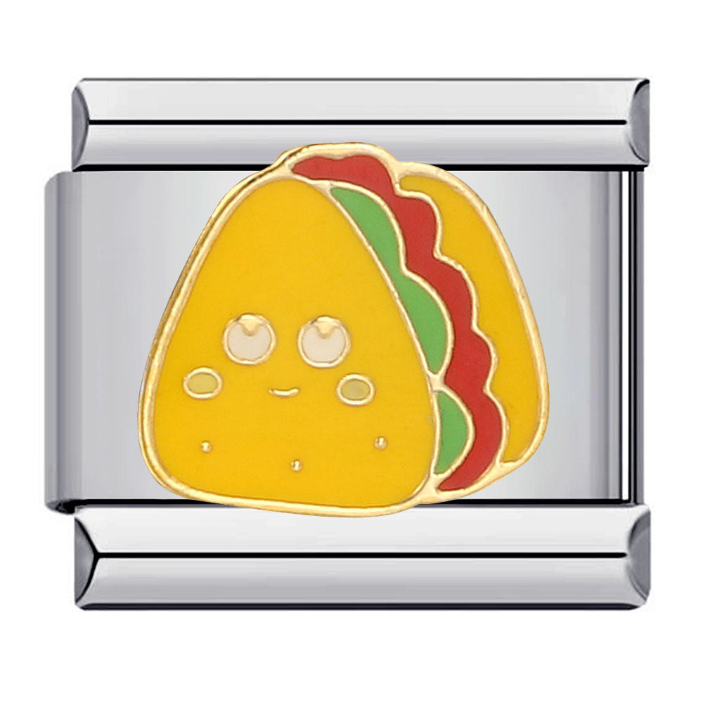 Wholesale Italian Charm Bracelet 9mm DIY Welded Oil-Drip Cartoon  Creative Stainless Steel Composable Bracelet