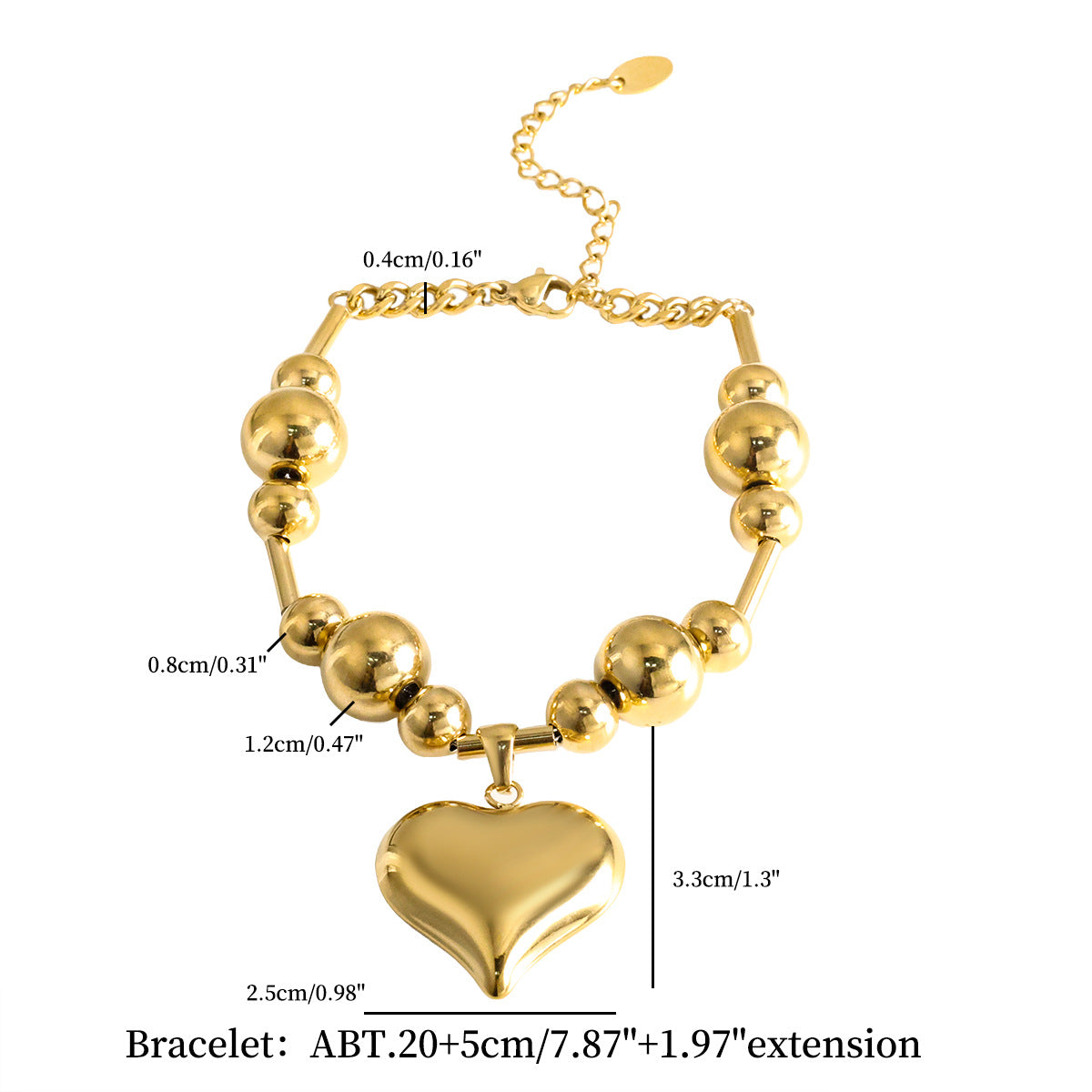 Wholesale Stainless Steel Heart Necklace