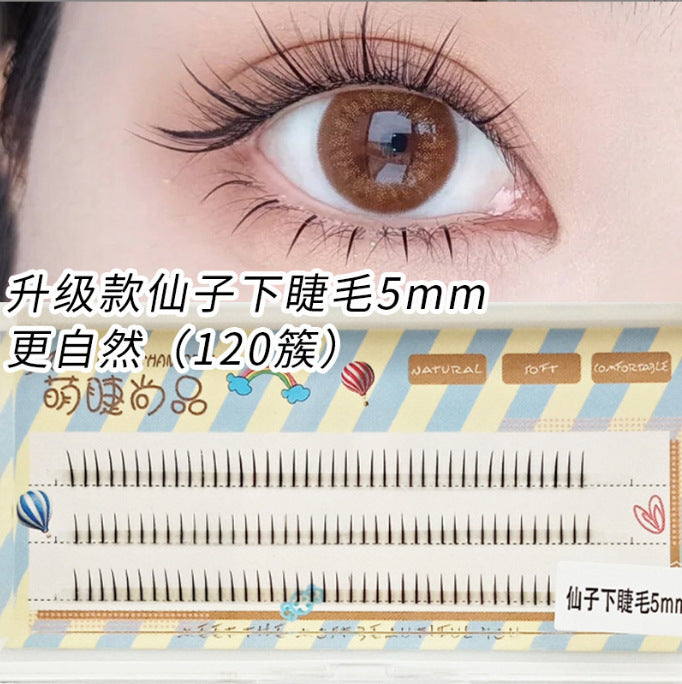 Wholesale 12 Rows of Large Capacity Comic Natural Single Cluster Segmented False Eyelashes ACC-FS-Rous003