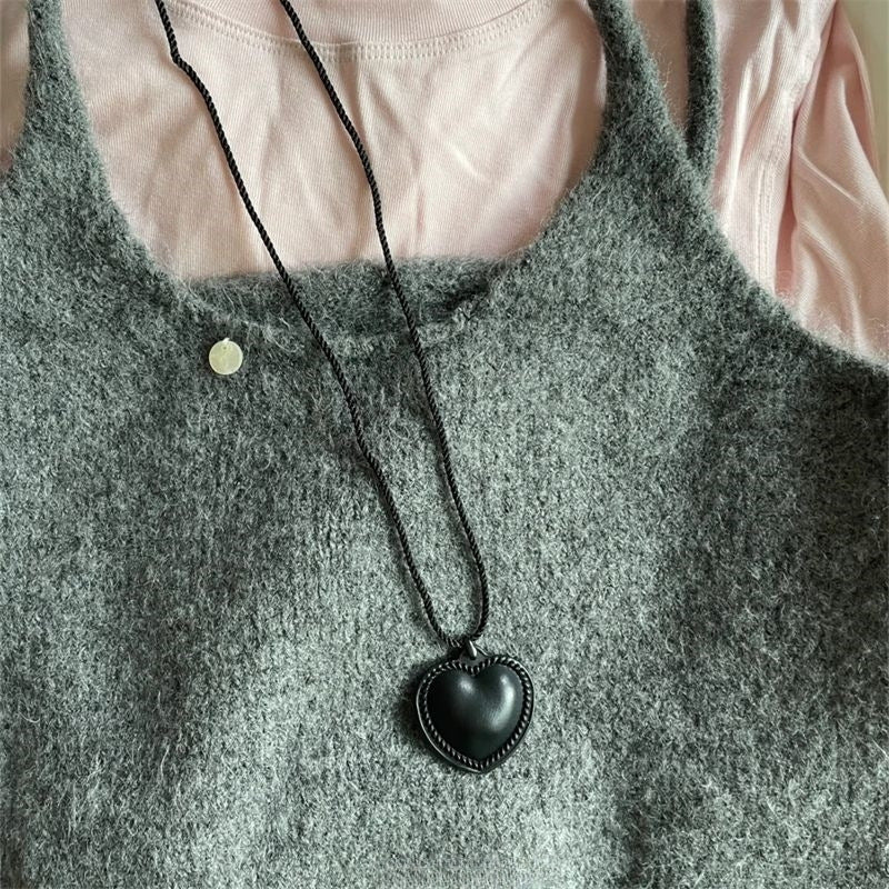 Wholesale Fashion Bow Heart Long Necklace