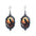 Wholesale Halloween Dark Series Oval Pendant Earrings