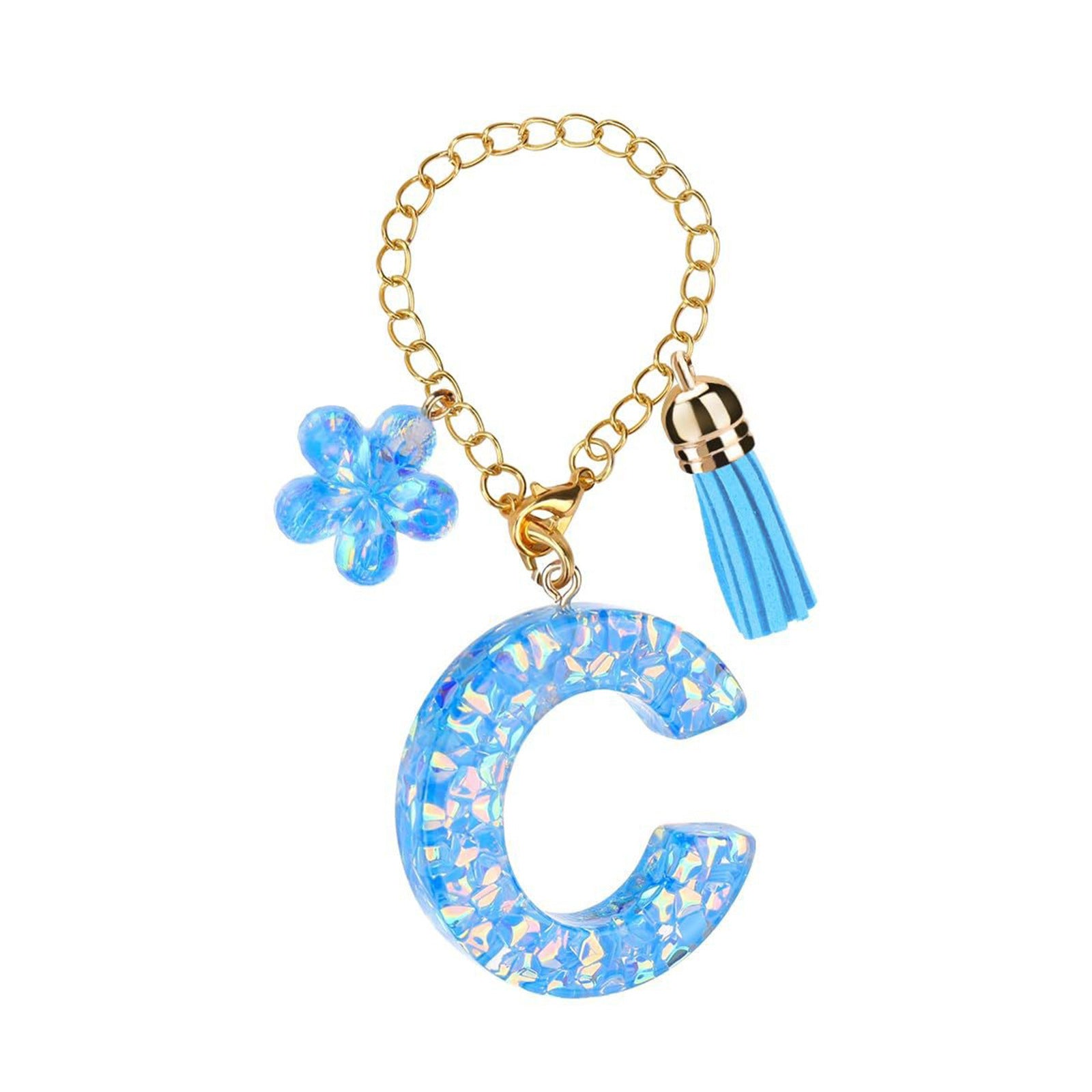 Wholesale 26 Letter Flower Cup Chain Cup Accessories