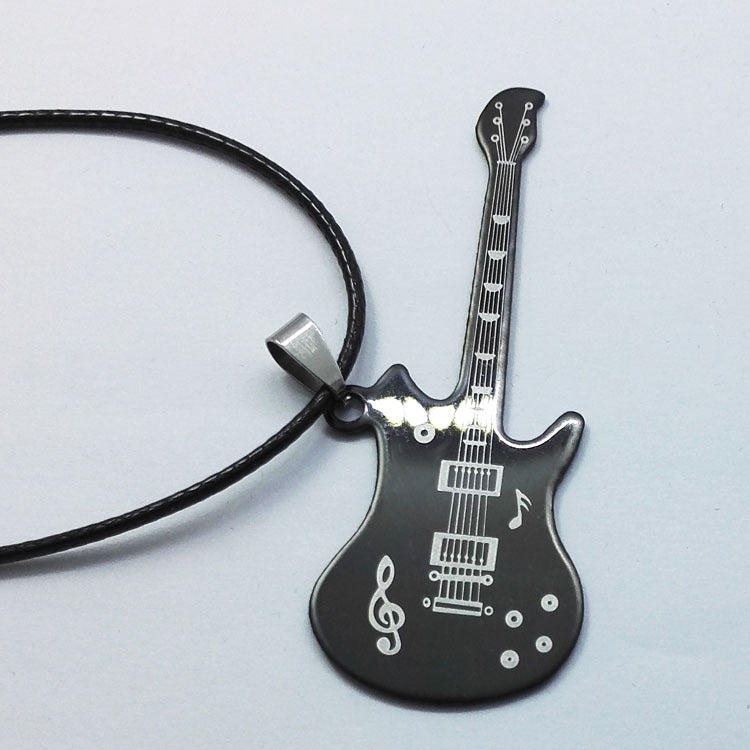 Wholesale  Alloy Guitar Long Necklace