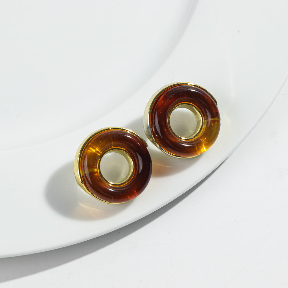 Wholesale Luxury Geometric Irregular Earrings