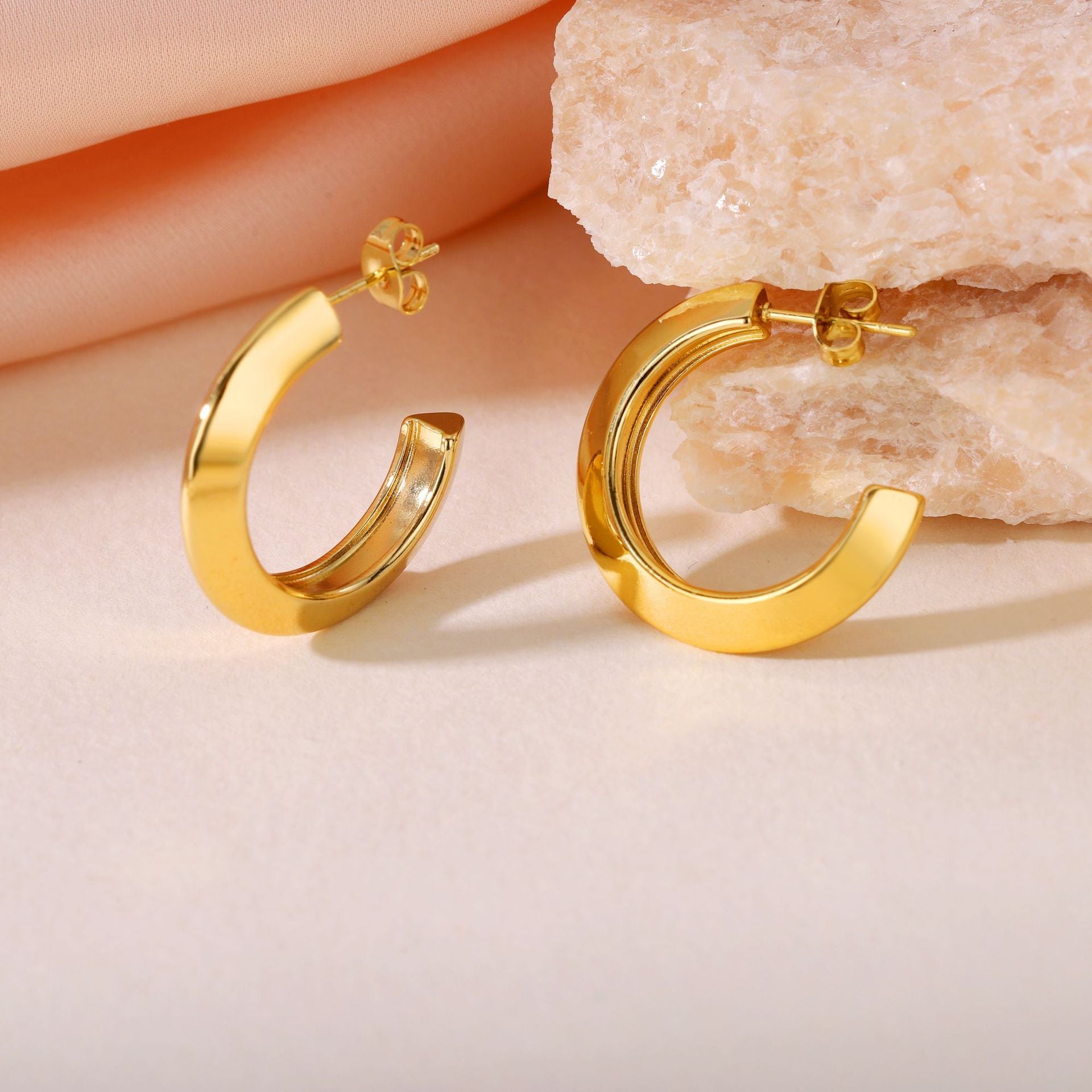 Wholesale  Hypoallergenic Jewelry  Titanium Steel Earrings