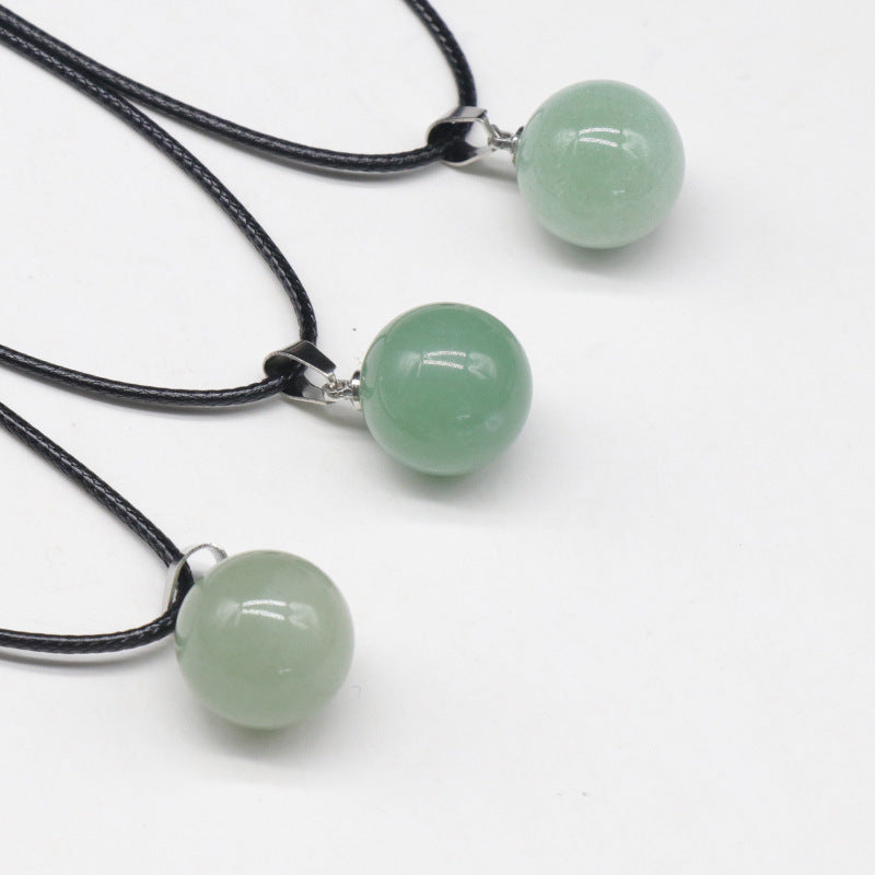 Wholesale 16mm Natural Stone Necklace Pendant ACC-PT-KeSuo001