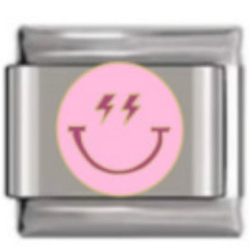 Wholesale Italian Charm Bracelet 9mm DIY Splicing Pink Series Titanium Steel Composable Bracelet