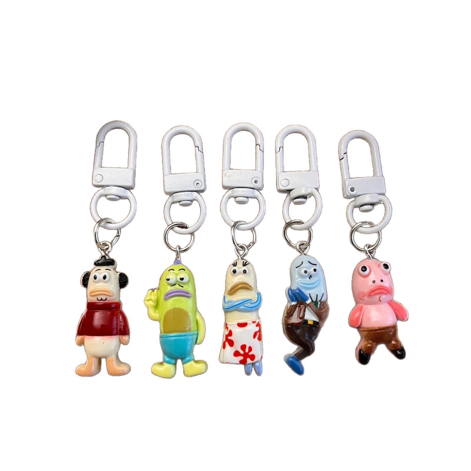 Wholesale Cartoon Quirky Fish Keychain Bag Charm Decorative Accessory Gift