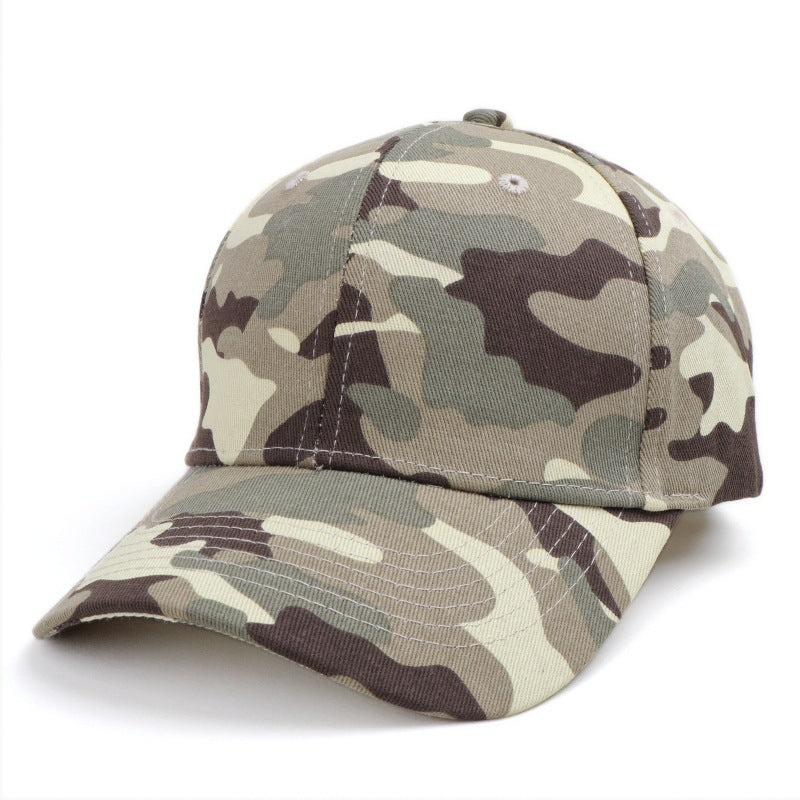 Wholesale Camouflage Baseball Cap  Casual Fashion Velcro Cap Sunscreen Sunshade Hat