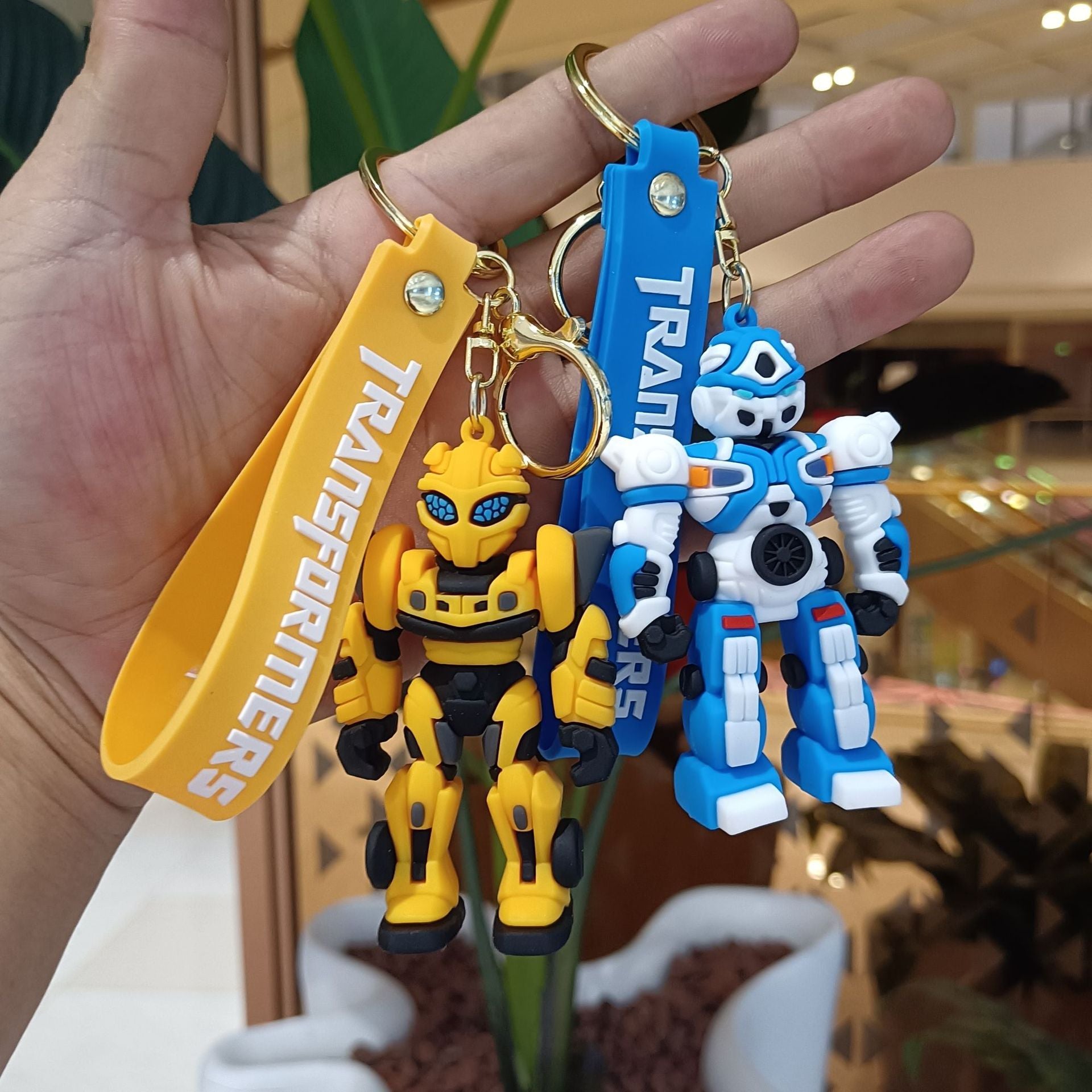 Wholesale Cartoon Cute PVC Keychain ACCVIP-KC-KuangKe002