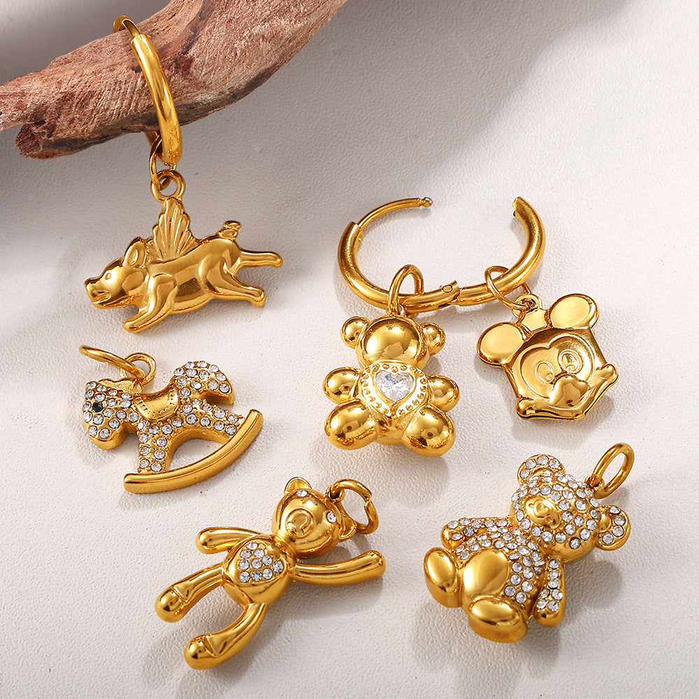 Wholesale Personalized Retro Niche Design Charms for Jewelry