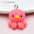 Wholesale Color resin simulation cute cartoon small animal sheep rabbit frog keychains