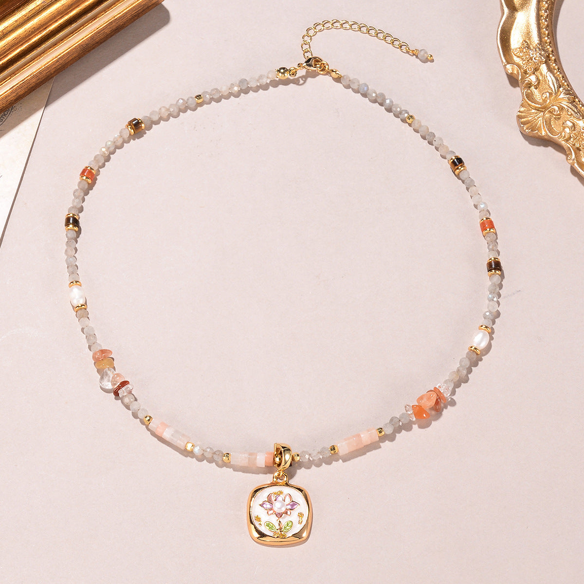 Wholesale Baroque Pearl Flower Necklace