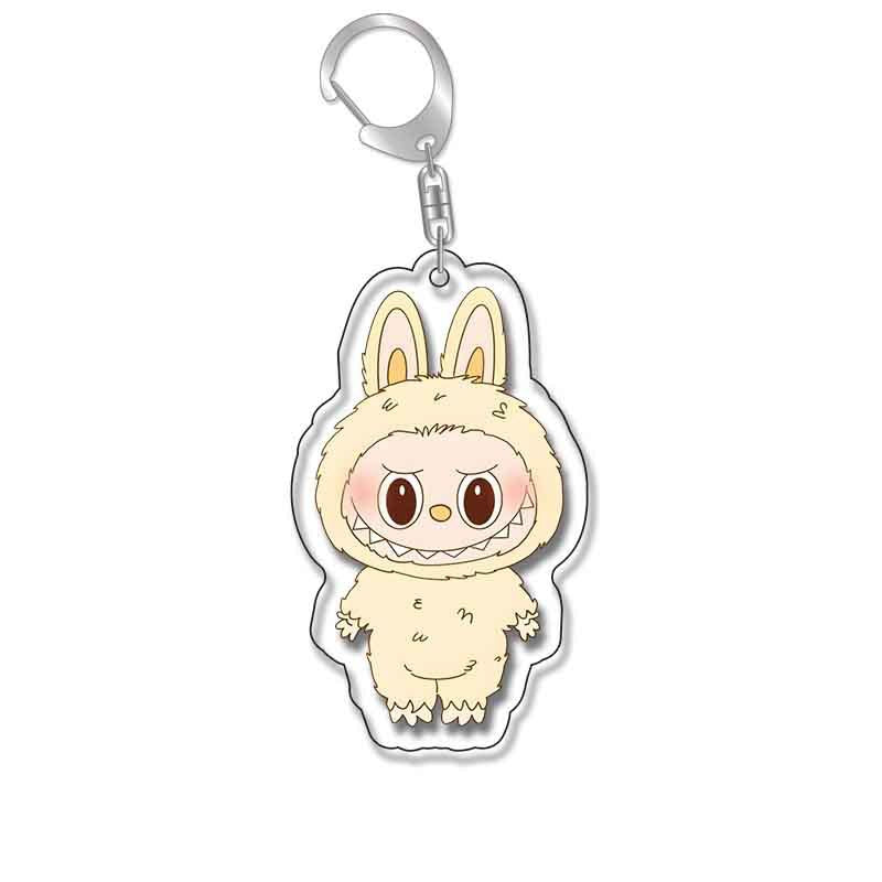 Wholesale  Little Sheep Keychain Cute Cartoon Acrylic Keychains ACCVIP