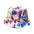 Wholesale  Tie-dye Fisherman Hat Children's Outdoor Sunscreen Double-sided Basin Hat Bucket Hat