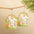 Wholesale Easter Bunny Egg Wooden Earrings