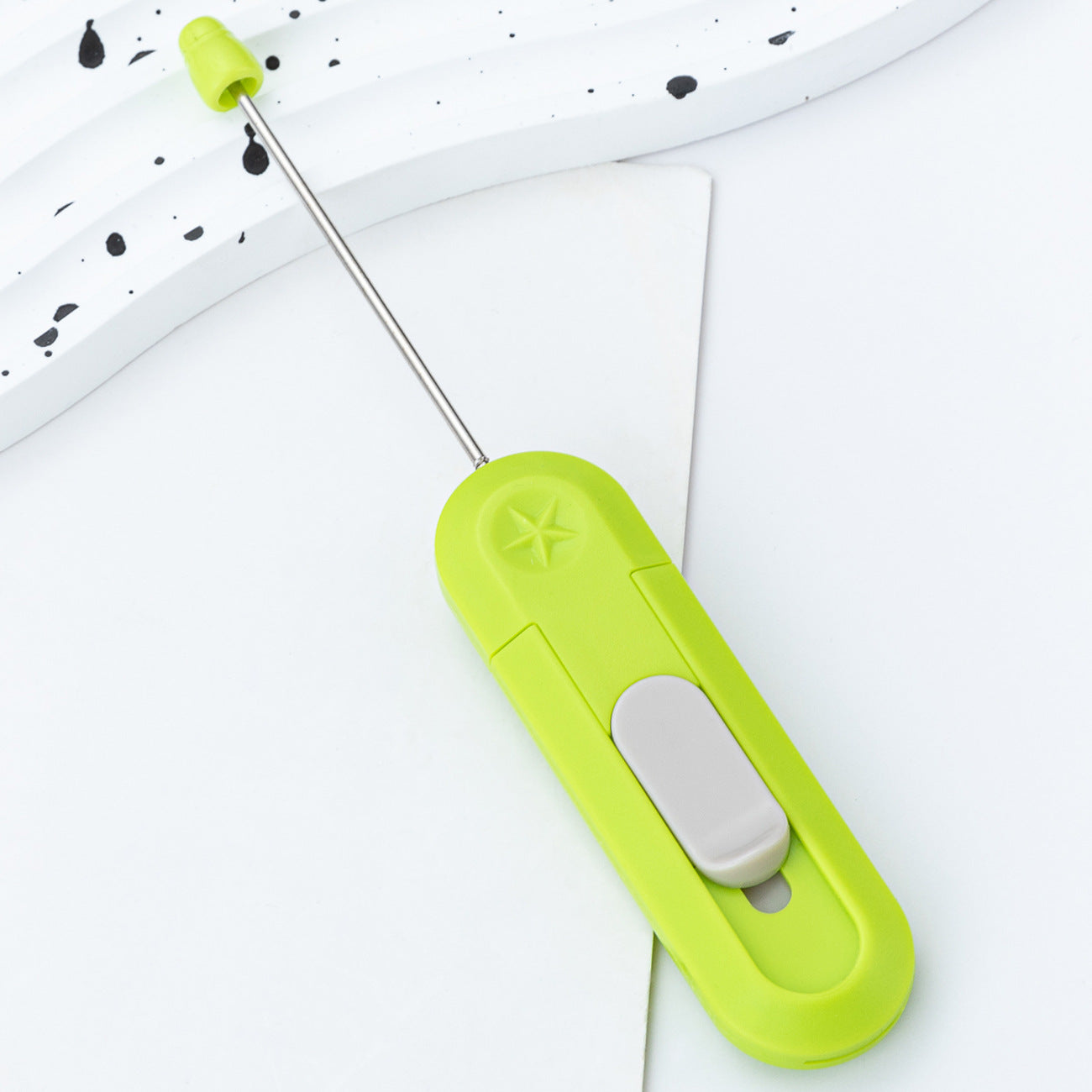 Wholesale DIY Beadable Mini Art Knife Portable Small Express Unboxing Knife Cute Design Open Envelope Office Paper Cutting Art Knife