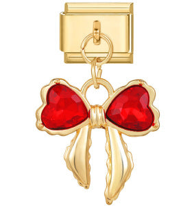 Wholesale 9mm Italian Charm Starter Bracelets DIY Bow Pendant Stainless Steel Composable Bracelet