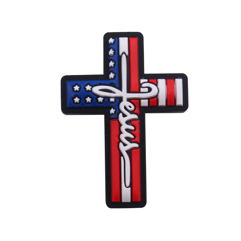 Wholesale  American Independence Day Focal Beads DIY Bead Accessories