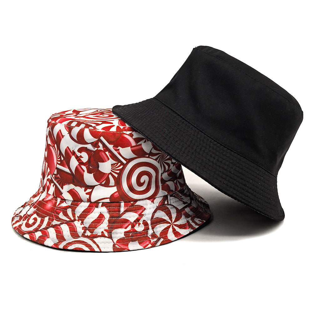 Wholesale  Candy Pattern Hat Bucket Hat