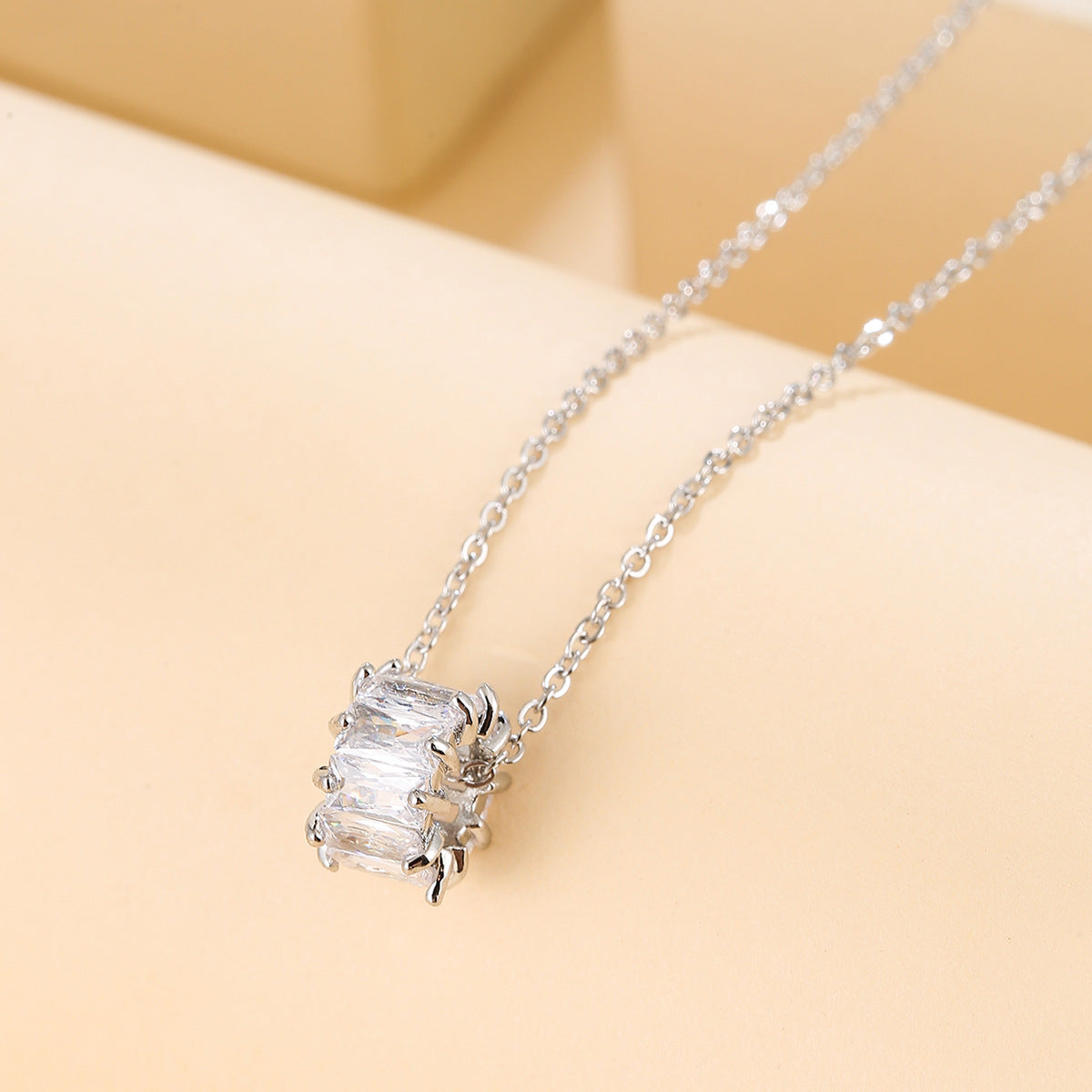 Wholesale Titanium Steel Necklace  Light Luxury All-match Simple Necklaces