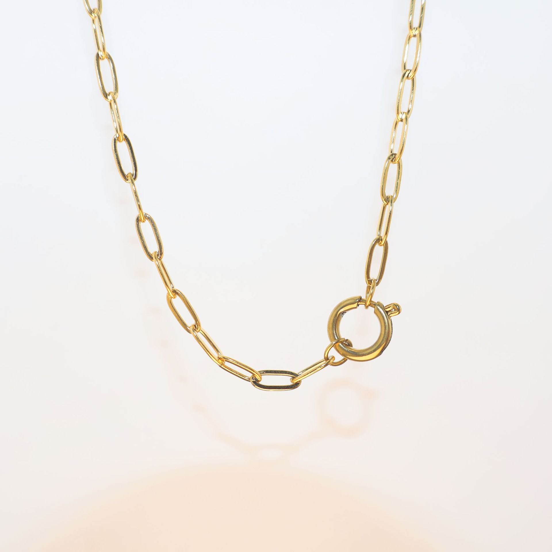 Wholesale Titanium Steel 12th Birthday Stone Pendant Necklace