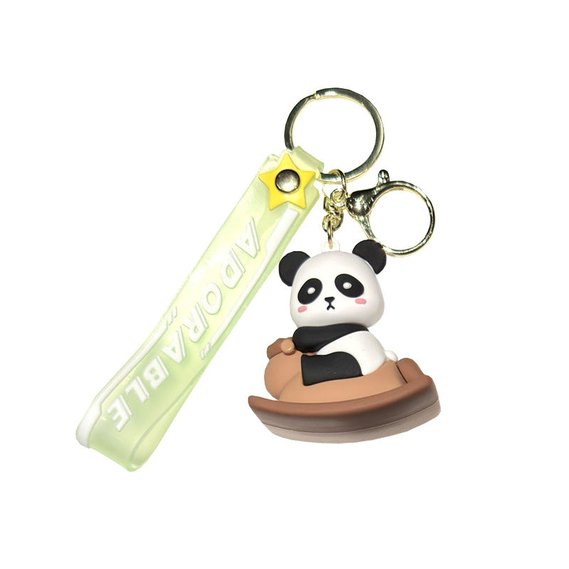 Wholesale Cartoon cute silicone keychain