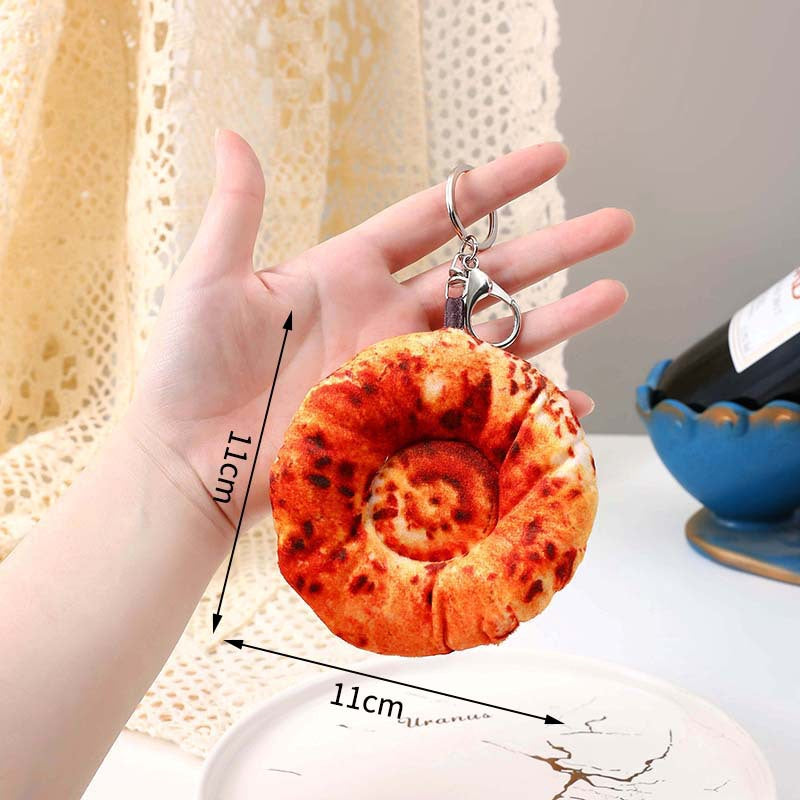 Wholesale Pancake Roasted Nang Plush Keychain ACC-KC-XiaW003