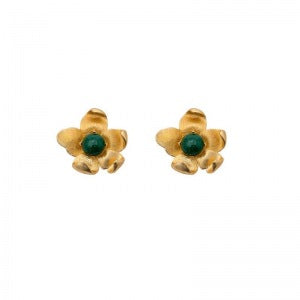 Wholesale Alloy Metal Flower Earrings