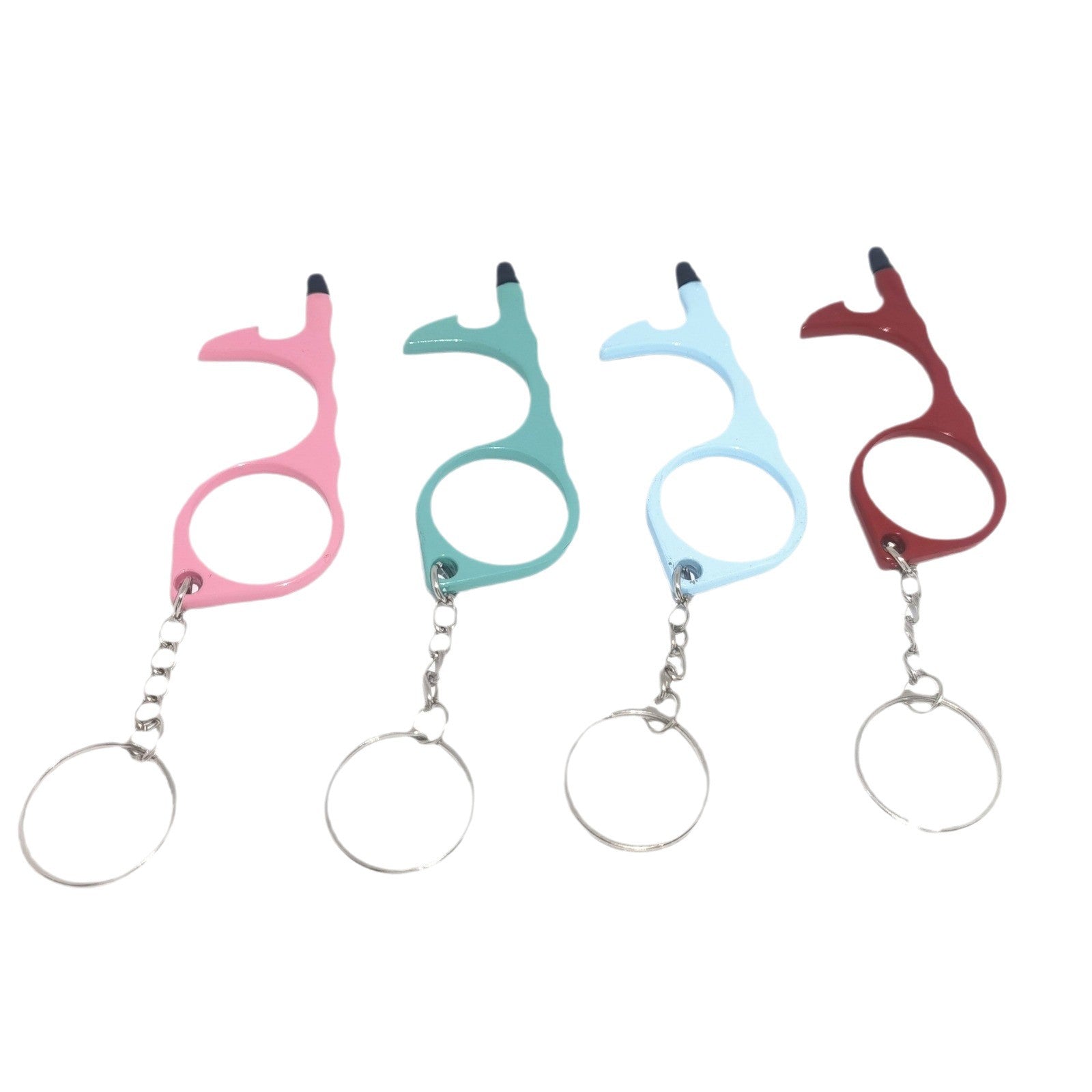 Wholesale 5pcs Opener Keychain Multi-Function Keychains