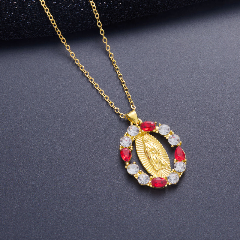 Wholesale Vintage Pendant Earrings Women's Jewelry suit