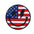 Wholesale  American Independence Day Focal Beads DIY Bead Accessories
