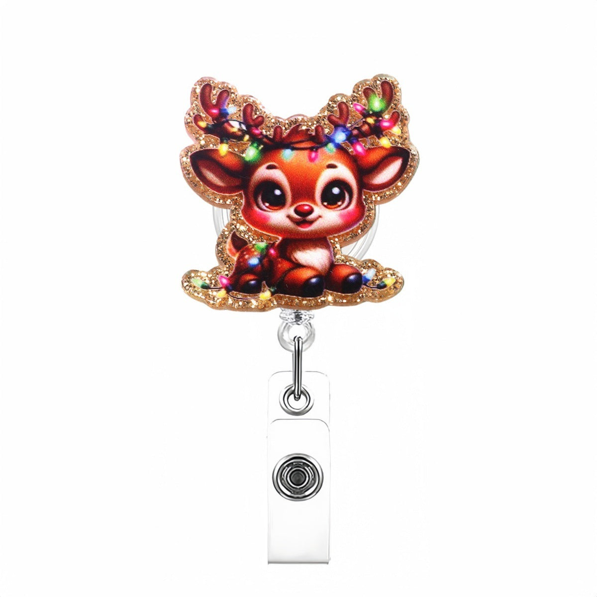 Wholesale Christmas  acrylic    Badge Reels