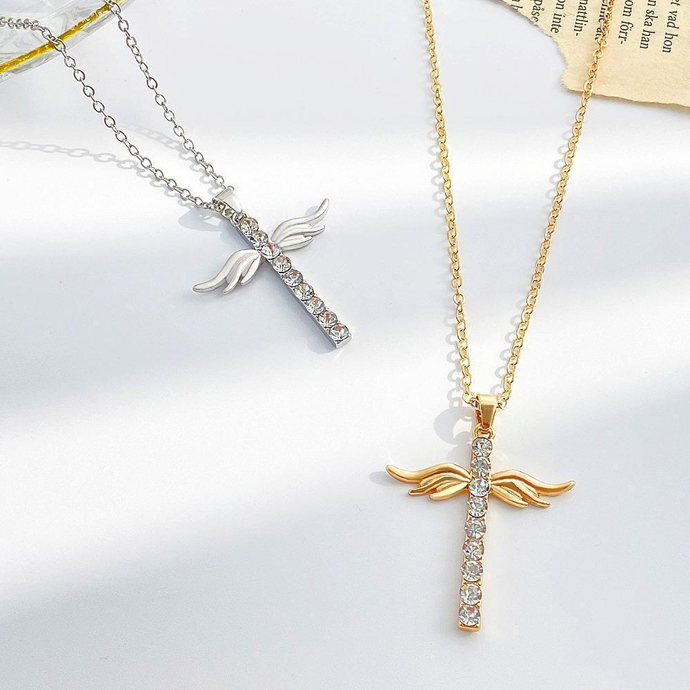Wholesale  diamond cross necklace